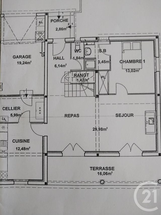 maison à vendre - 5 pièces - 121.0 m2 - SOUILLAC - 46 - MIDI-PYRENEES - Century 21 Cabinet Théron maison à vendre - 5 pièces - 121.0 m2 - SOUILLAC - 46 - MIDI-PYRENEES - Century 21 Cabinet Théron